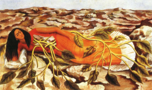 Frida Kahlo’s Roots: 1943 oil on canvas 30.5 x 499cm 
